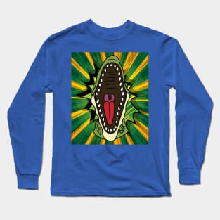 Crocodile Reptiles Alligator Animal Long Sleeve T-Shirt